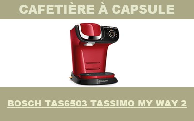 appareil Bosch TAS6503 Tassimo My Way 2