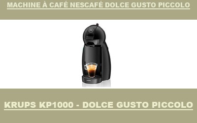 appareil Krups Machine à café Nescafé Dolce Gusto Piccolo
