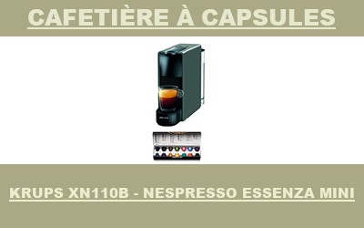 machine Krups XN110B - Nespresso Essenza Mini